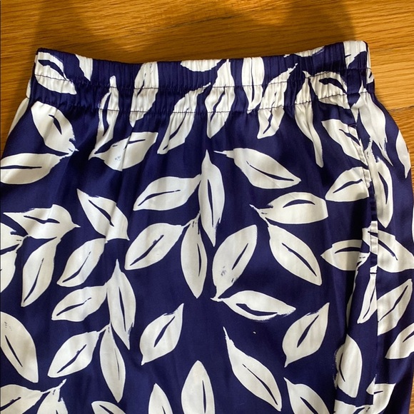 LOFT Blue and White Maxi Skirt - Picture 3 of 4